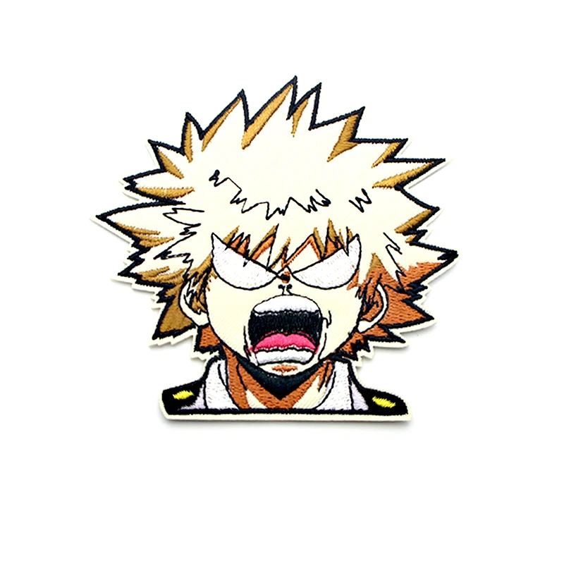 P3824 Dongmanli Boku no Hero Academy вышитый аниме вышитый Железный На Аппликация значок для одежды футболка рюкзак