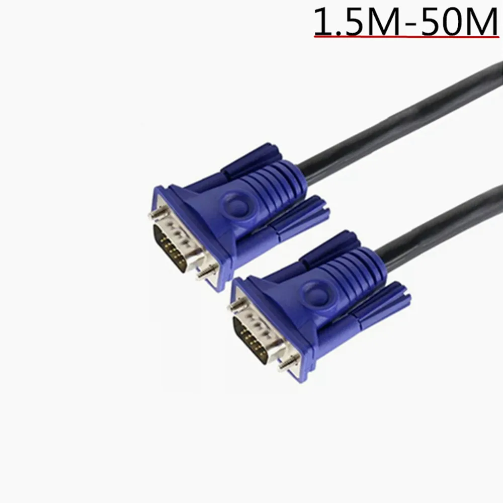 Кабель VGA папа 15Pin Full HD 1920*1080P VGA3 + 6 удлинитель компьютерный кабель для экрана