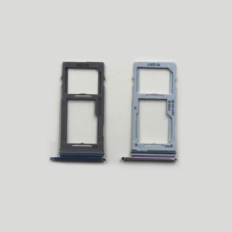 High quality sim tray For Samsung Galaxy S9 G960 G960F plus G965 G965F Single Dual Sim Card Tray Holder | Мобильные телефоны и