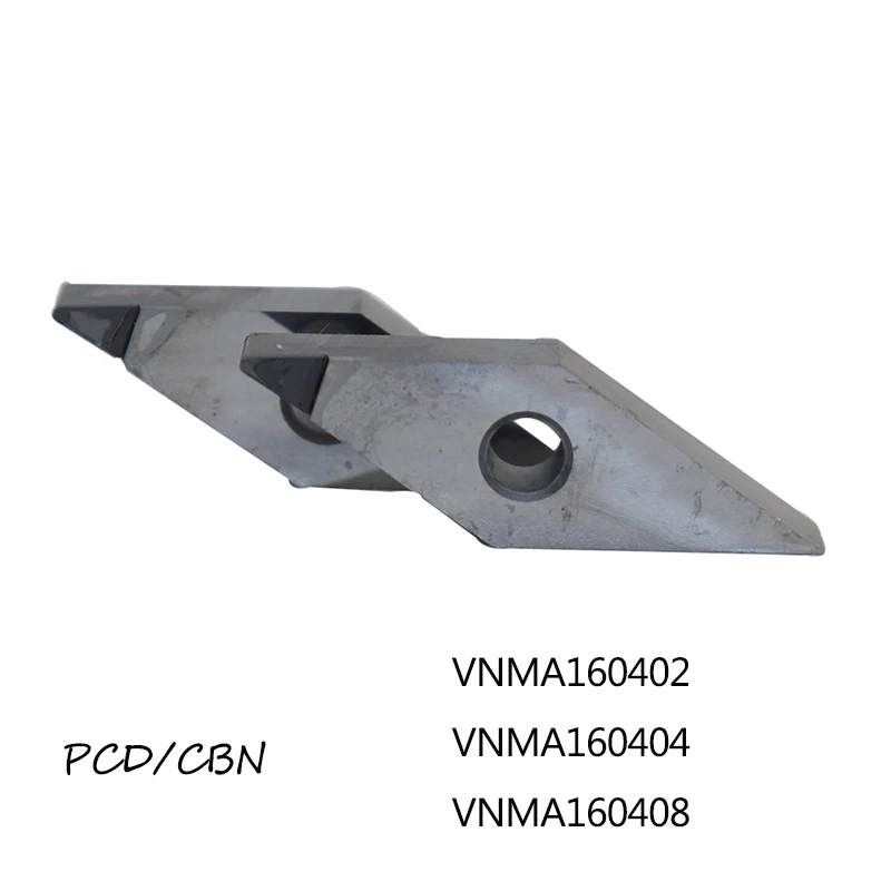 2 шт. VNMA160402 VNMA160404 VNMA160408 CNC PCD CBN вставки токарный инструмент Алмазная вставка для