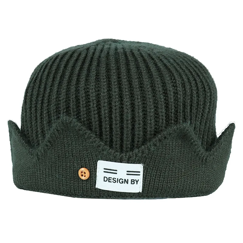 Army Green DRESSUUP Jughead Jones ривердейл Косплей зимняя теплая шапочка шляпа тема эксклюзивный Корона вязаная шапка унисекс подарок Рождество Зима - Цвет: Army Green