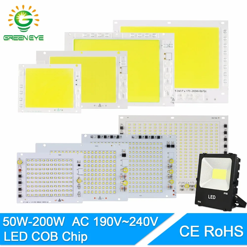 Светодиодная лампа 2835 SMD 220V led 100W 150W 200W привело початка чип смарт ic высокий