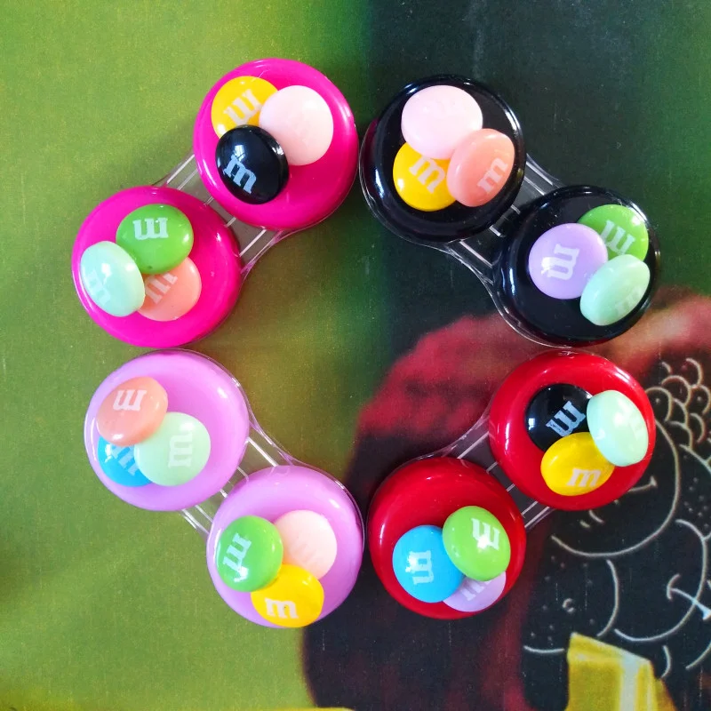LIUSVENTINA DIY полимерная цветная M bean двойная Кассетная коробка для хранения Футляр
