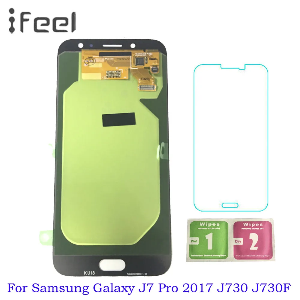 Дисплей для SAMSUNG Galaxy J7 Pro J730 2017 SM J730F ЖК дисплей сенсорный экран сборка Замена Samsung