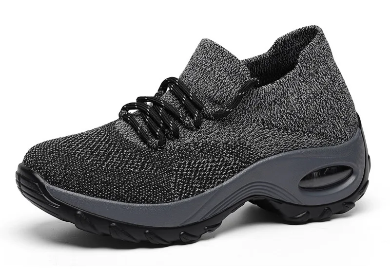 Лидер продаж tenis feminino осень Для женщин теннисные туфли новые дышащие туфли на плоской платформе кроссовки тренажерный зал на свежем воздухе спортивные одноцветные носки обувь