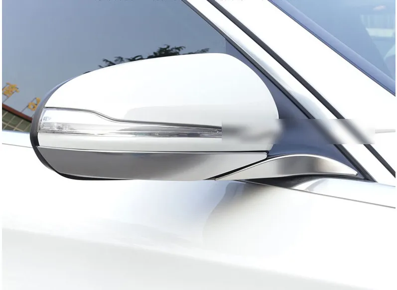 Стайлинг автомобиля для Mercedes Benz C class W205 C180 C200 рамка зеркала заднего вида крышка