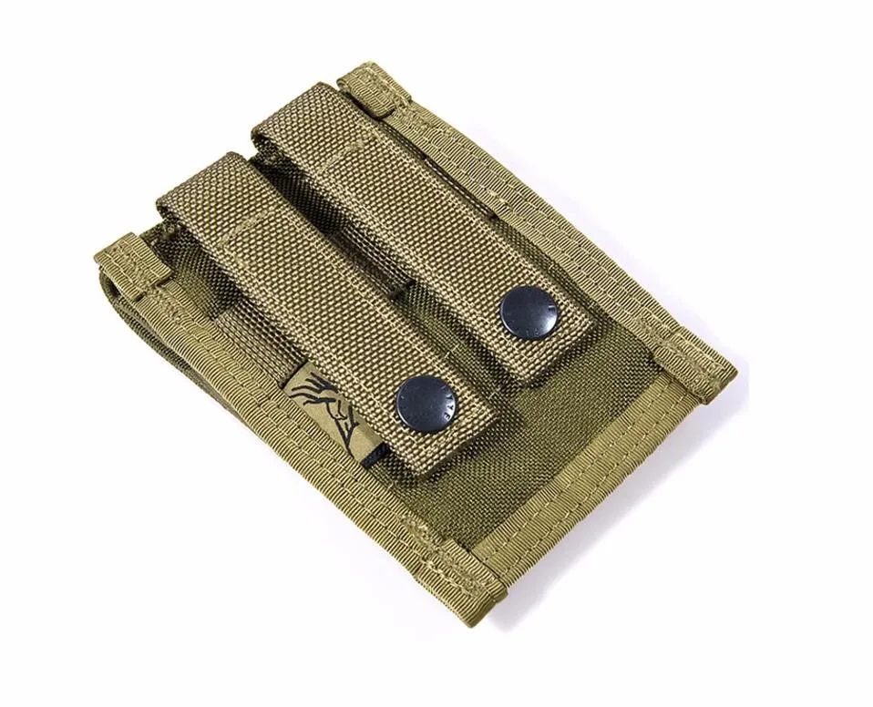 FLYYE MOLLE водонепроницаемый нейлоновый двойной 9 мм Пистолет подсумок Кордура FY-PH-P003