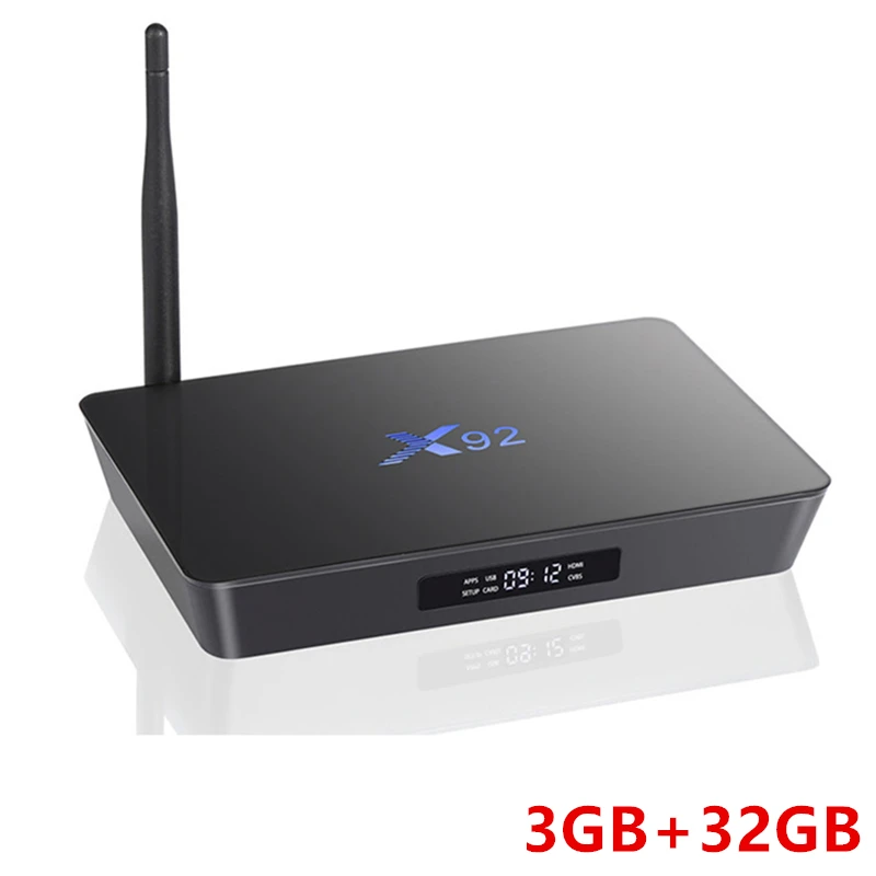3G 32G X92 2 ГБ/3 ГБ ОЗУ 16 Гб/32 Гб ПЗУ Android 7,1 ТВ приставка Amlogic S912 восьмиядерный KD плеер 16,1 загружен 5G Wifi 4K Smart X92 приставка - Цвет: 3G 32G