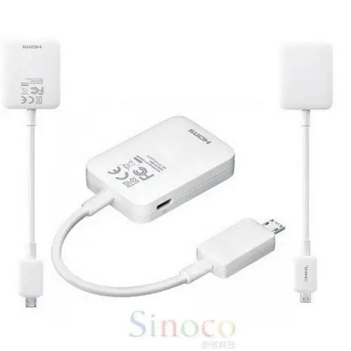 Новый Кабель Micro Usb mhl 2.0 для HDMI HDTV Кабель-Адаптер Samsung Galaxy S4 S3 Note 2 Мобильный Телефон