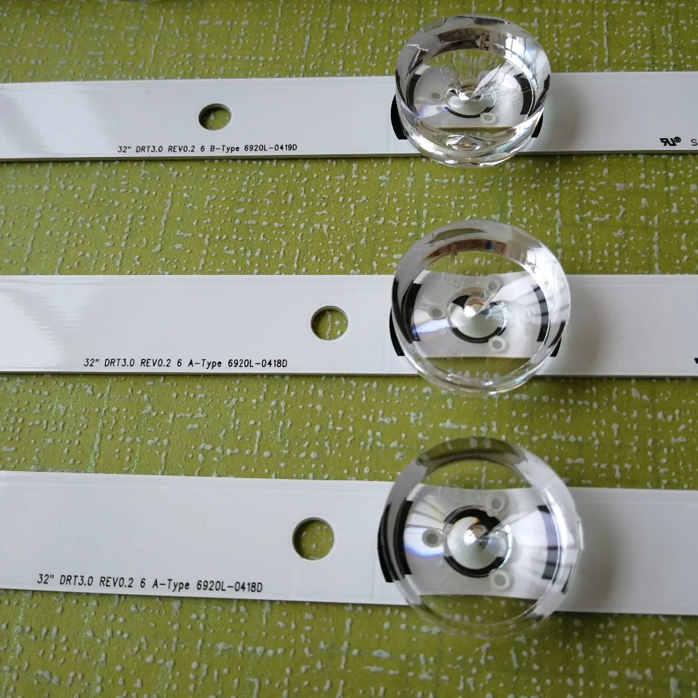 Светодиодная лента для подсветки телевизора LG с 6 светодиодами ТВ 32 дюйма 32MB25VQ 6916l