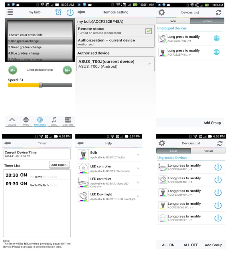 DC 5 В 12 В 24 В 5050 3528 RGB RGBW rgbww Светодиодные ленты света ИК-пульт IOS Android телефон приложение беспроводной Bluetooth, Wi-Fi мини-контроллер