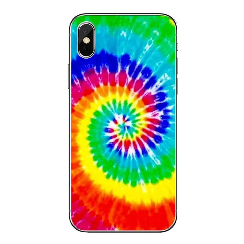 Художественный постер Tye Dye Tie-dye хиппи монахи кожаный чехол из ТПУ для Huawei P20 Lite Nova