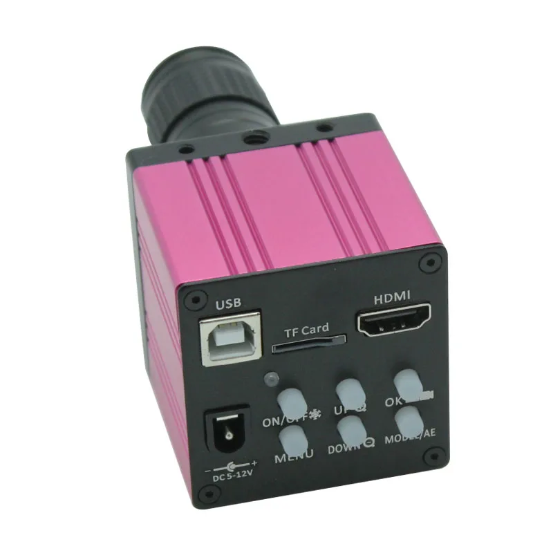HD USB цифровой промышленный видеомикроскоп для инспекции камера HDMI набор TF карта
