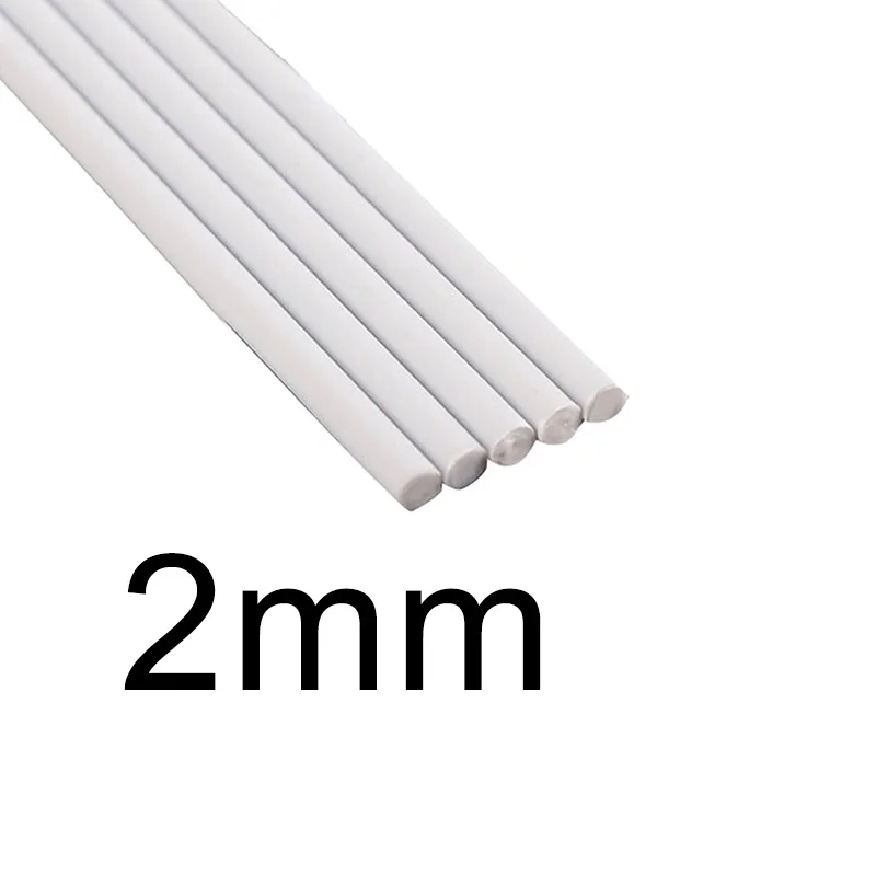 5 шт. стержень из АБС-смолы пластиковый DIY песок настольная модель твердая трубка 2