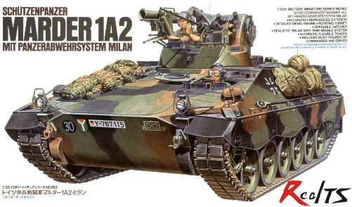 RealTS модель TAMIYA 35162 Пособия по немецкому языку мкд Мардер 1A2 с Милан | Игрушки и