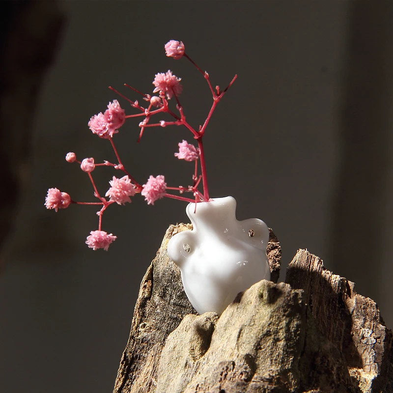 2019 Цветочная ваза Jarrones декоративная для кукольного дома миниатюрная детская