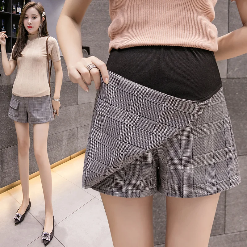 Шорты для беременных Штаны женская одежда повседневные шорты с эластичной