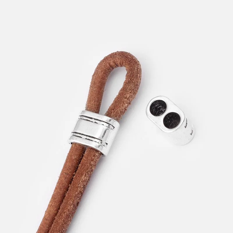 10 шт. разделители для кожаного шнура 5 мм|spacer bolts|charms girlcharm |