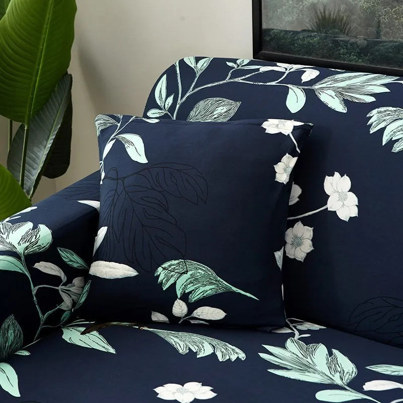 Cushion Cover 12 1 шт. печатных высокие эластичные Мягкий Чехол на подушку Полиэстер размером 45*45 см диван-кровать подушка домашний декор сидение для офиса, машины Подушка Чехол - Цвет: Cushion Cover 12