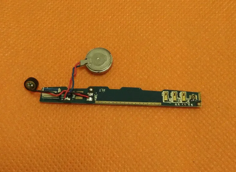 Б/у оригинальная Сигнальная плата + вибромотор микрофон для DOOGEE DG580 5 дюймов QHD 960x54