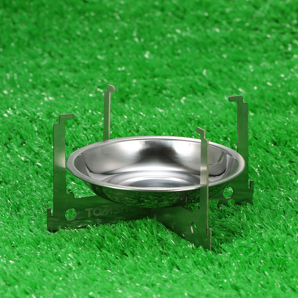 TOMSHOO напольная печь для кемпинга Мини спиртовая поднос духовная горелка