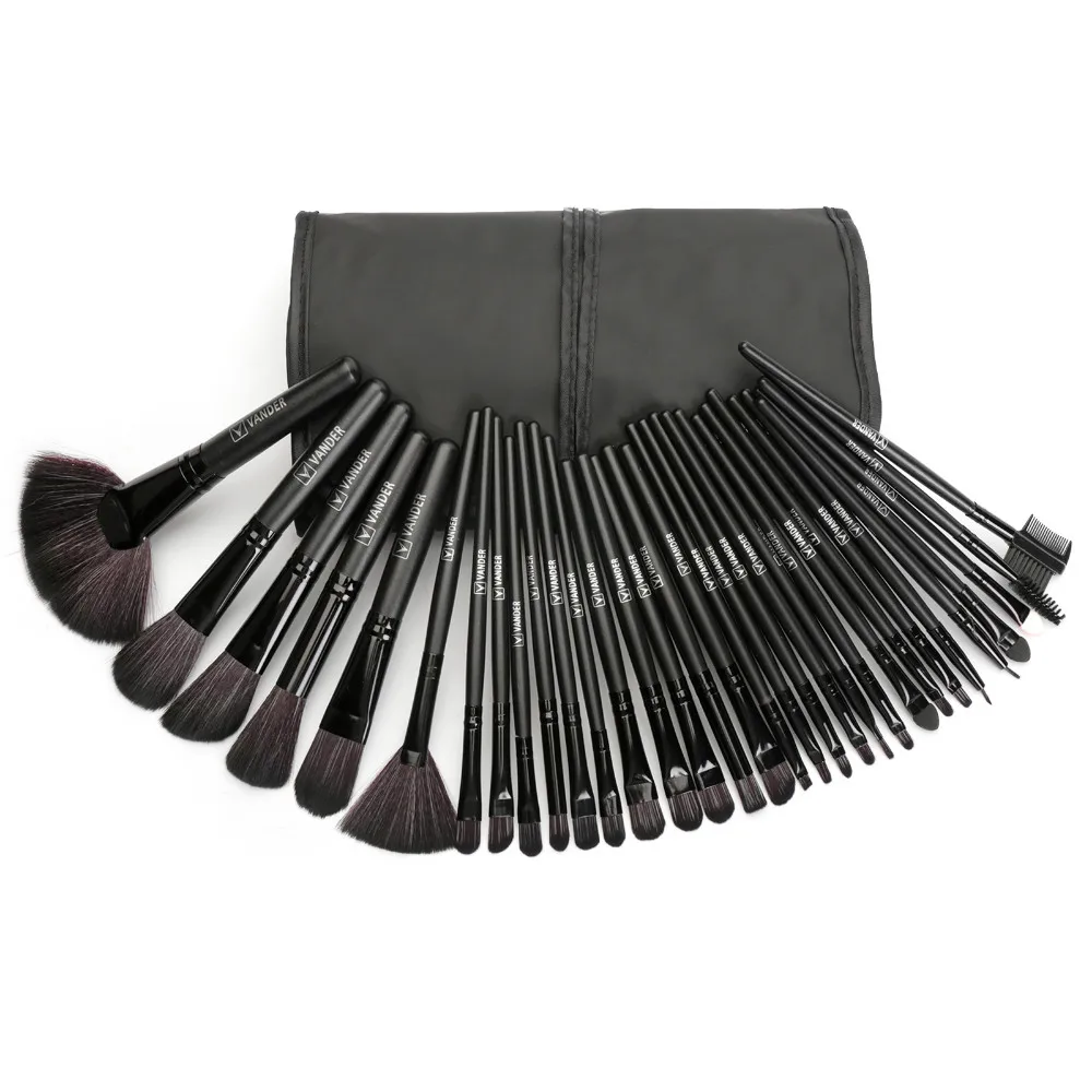 Профессиональный набор кистей для макияжа Vander 32 шт. кисть кабуки пудра губная