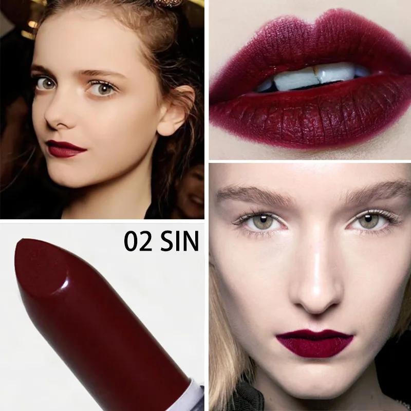 BUD K Brand Waterproof Vampire Brown Beauty Baby Lips Batom resistant lipstick long-lasting matte waterproof make up |