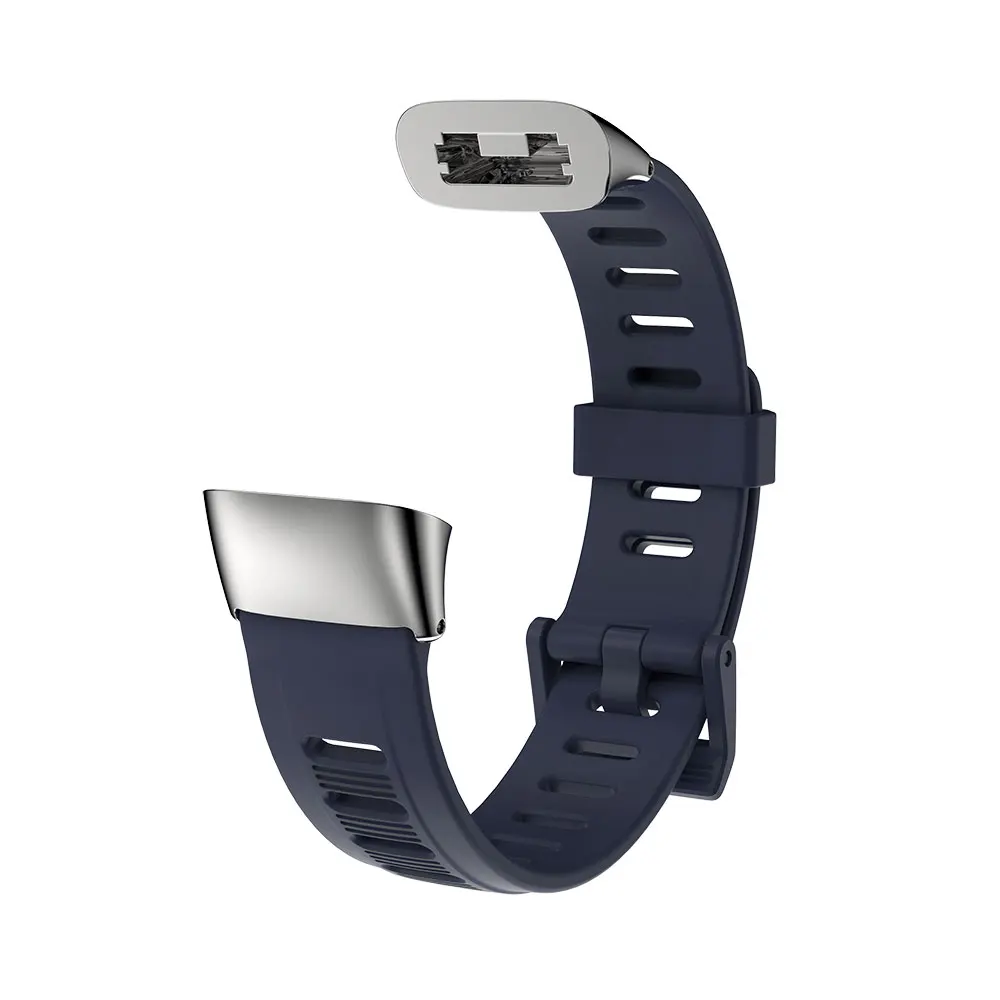 Mijobs силиконовый ремешок для Xiaomi Huami Amazfit Cor 2 смарт-браслет на запястье для Amazfit Cor 2 умный Браслет - Цвет: Midnight Blue