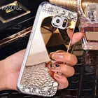 Kisscase 2018 New Роскошные диаманта Bling чехол для Samsung Galaxy Note 8 S8 Plus S7 S6 Edge J7 J5 A7 a5 a3 2016 2017 Зеркало задняя крышка Капа Sexy чехол для Samsung Galaxy S8 S8 Plus Note 8 S7 Edge S6 Edge Cooool