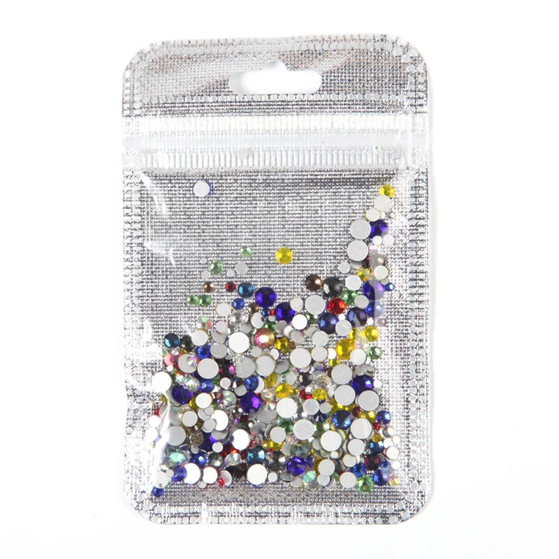 ROSALIND блестящие хрустальные стразы смешанные размеры дизайн ногтей маникюрные