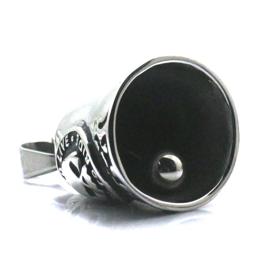 

Ghost Rider Newest Men Boy 316L Stainlesss Steel "RIDE TO LIVE, LIVE TO RIDE" Pendant Personal Design