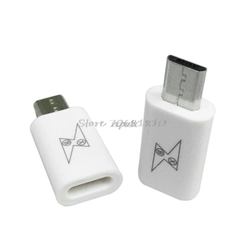 Micro USB мужчина к C Тип Женский конвертер адаптер зарядки данных разъем Z09 Прямая