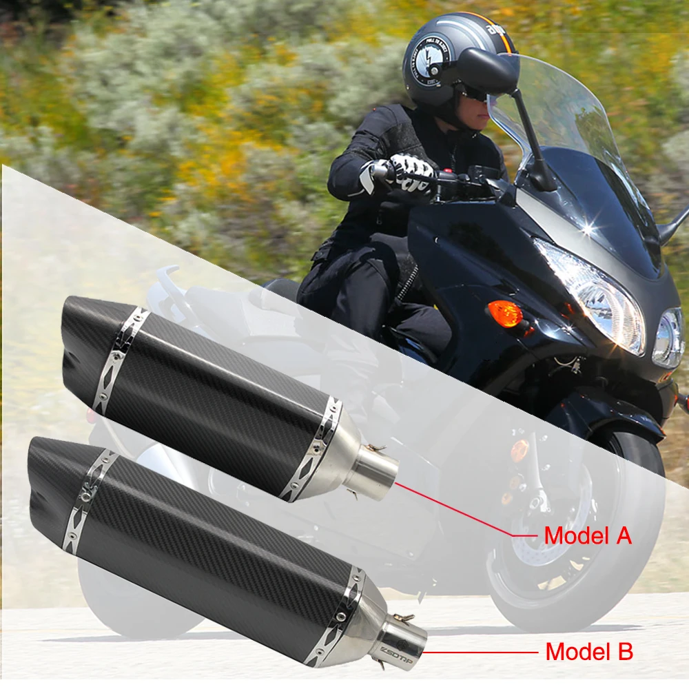 Выхлопной глушитель Alconstar 51 мм для мотоцикла и мотокросса выхлопная труба Honda Yamaha