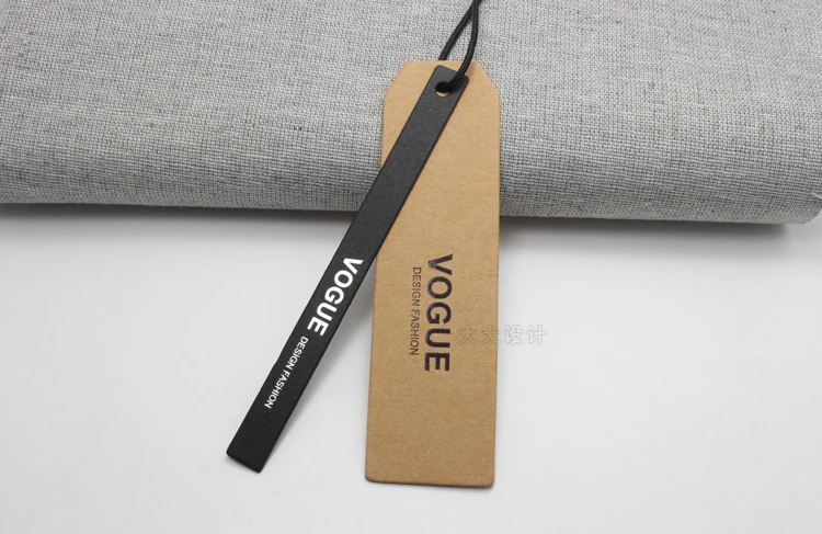 Бирки из крафт-бумаги печать на заказ подвесная бирка для одежды ценников