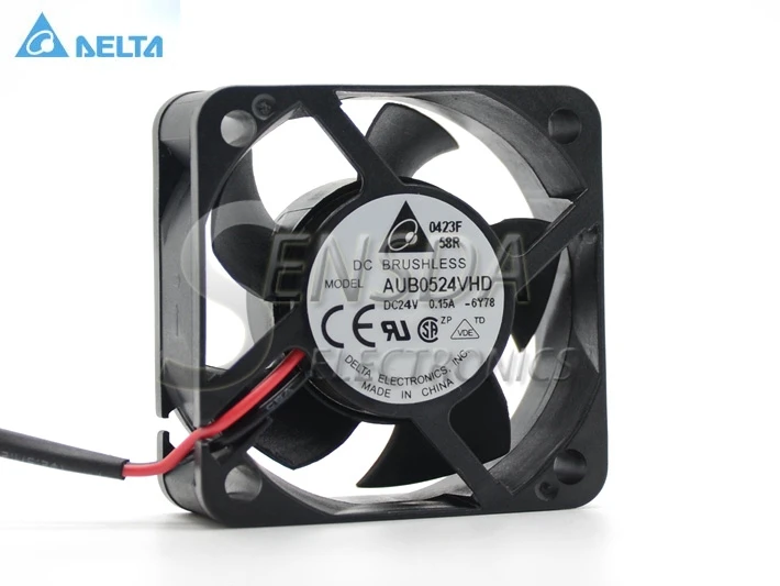 

for delta AUB0524VHD 5cm 5020 DC 24v 0.15A frequency converter cooling fan