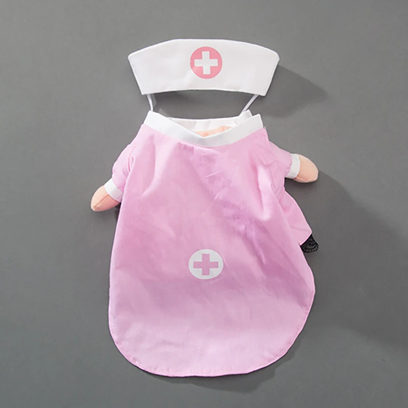 Забавные костюмы для домашних животных костюм медсестры костюмированной