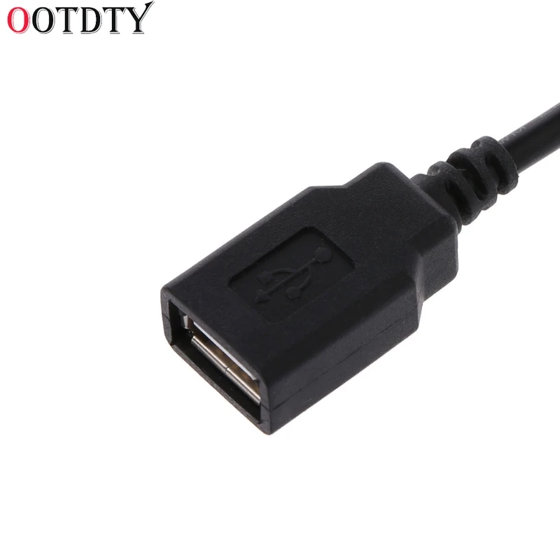 Медные зажимы типа крокодил OOTDTY с проводом гнездовой USB разъем испытательные