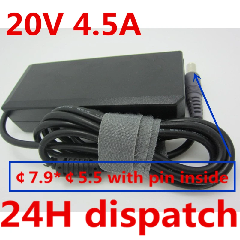 HSW 20V 4.5A 7.9*5.5 Power AC Adapter Supply charger FOR Lenovo IBM Thinkpad R61 R61E T60 T61 X61 SL400 X200 T410 T400 T500 R400 |