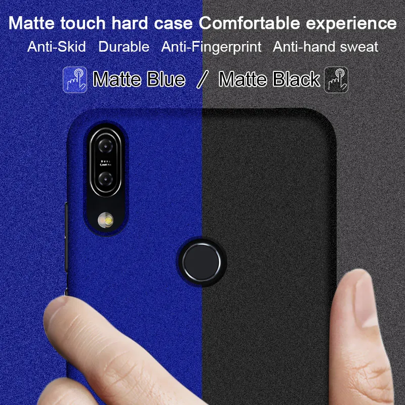 IMAK для ASUS Zenfone MAX Pro M1 чехол в ковбойском стиле Матовый Жесткий PC крышка-держатель