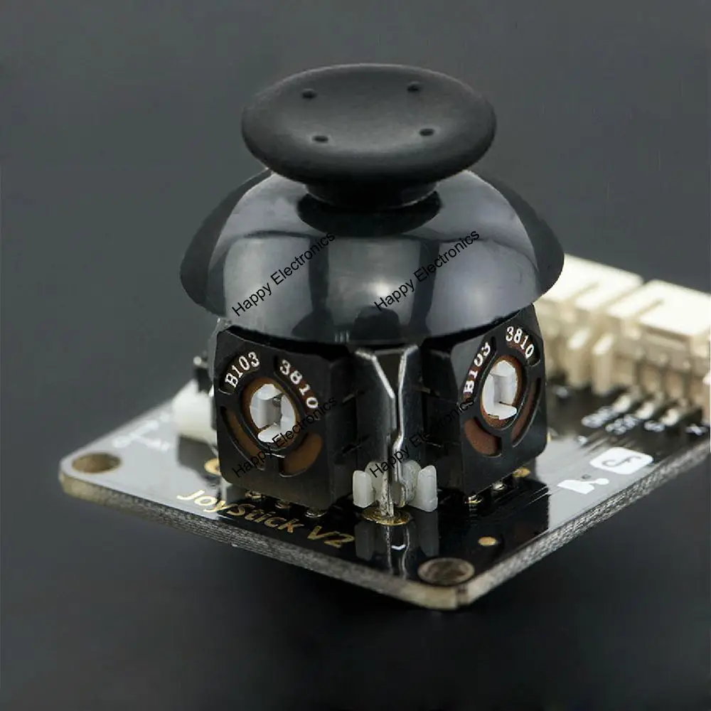 Модуль джойстика DFRobot серии Gravity V2 3 ~ 5 В подключение двух аналоговых входов и
