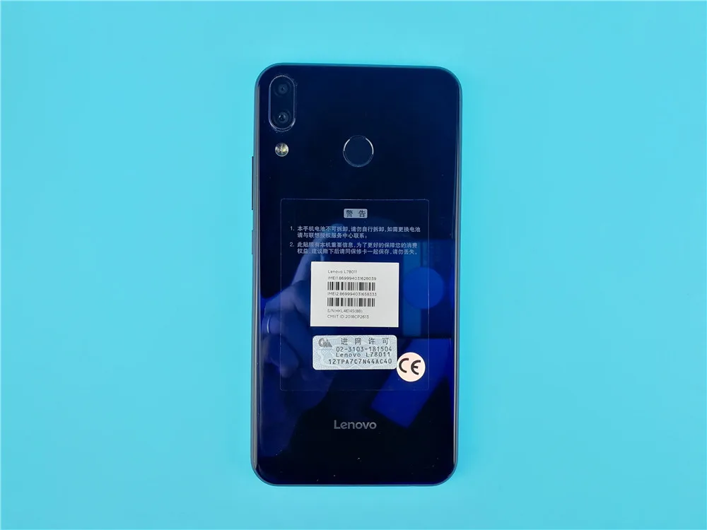 lenovo Z5 L78011 6 ГБ 64 Гб полноэкранный мобильный телефон 6," Android 8,1 Snapdragon 636 восьмиядерный смартфон Аврора