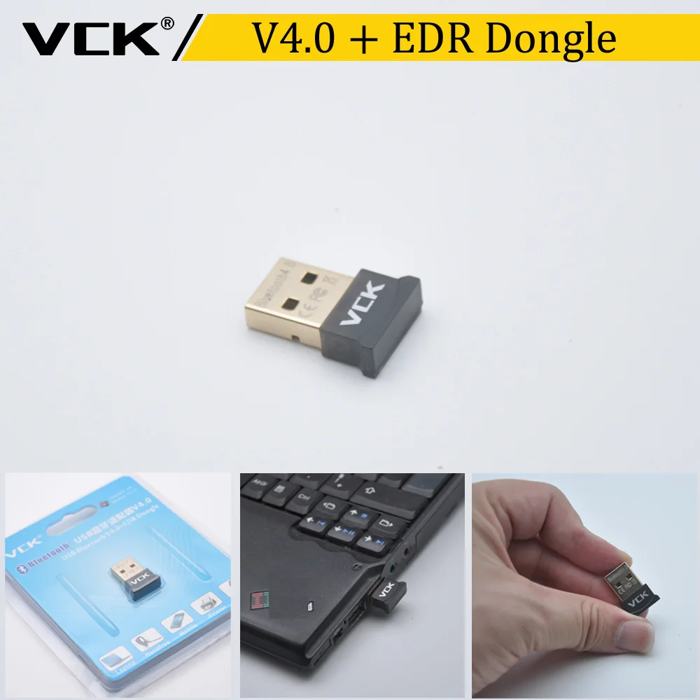 VCK ультра тонкий USB беспроводной мини Bluetooth адаптер CSR 4 0 V4.0 + EDR ключ для ПК ноутбука