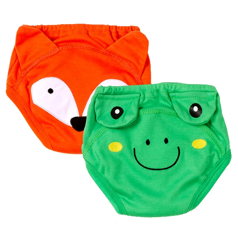 2 шт./партия детские трусики для приучения к горшку подгузники мальчиков и