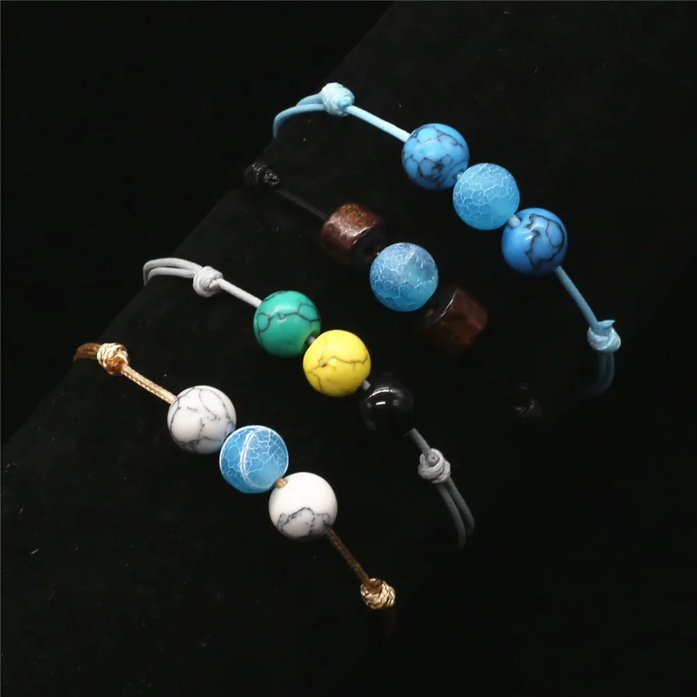 Модные богемные друзья камень Очаровательные бисера Strand влюбленные парный