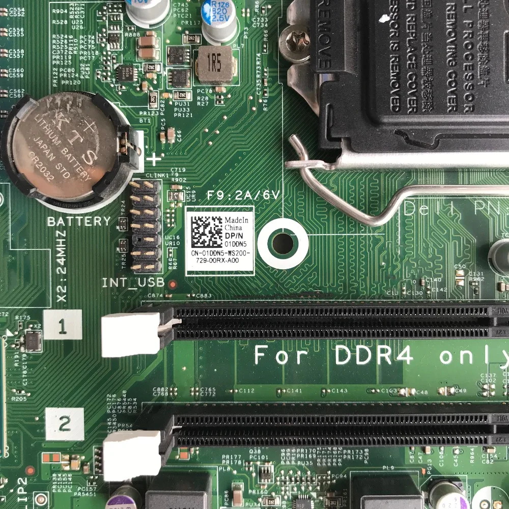 Материнская плата для настольного компьютера Dell 3046MT 1DDN5 01DDN5 CN LGA 1151 DDR4 Z170