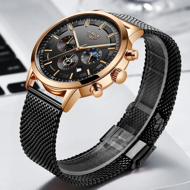 Мужские кварцевые наручные часы Reloj Hombre водонепроницаемые в стиле милитари из