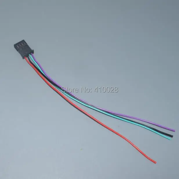 Shhworldsea 968813-9C 0-1452576-8 PA66 для BMW 4-контактный Женский негерметичный соединитель жгута