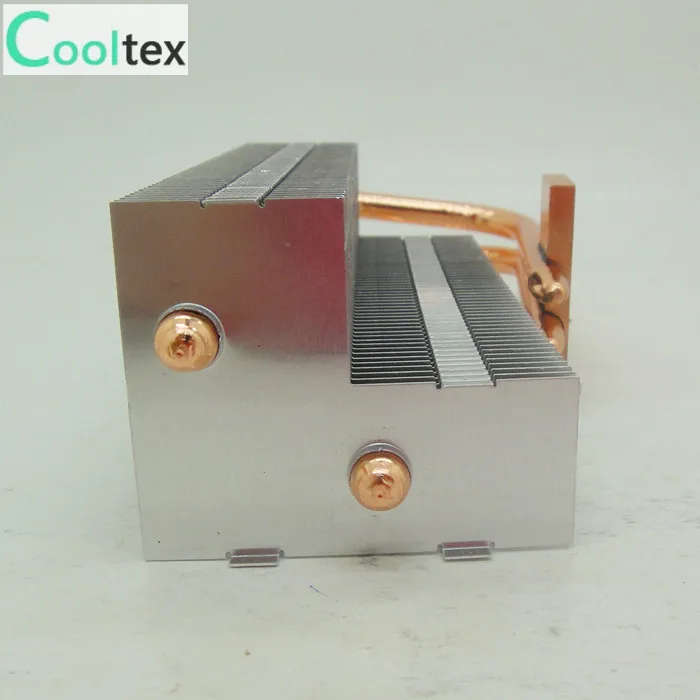 DIY двойной теплоотвод радиатор охлаждения для чипа светодиодный Компьютер