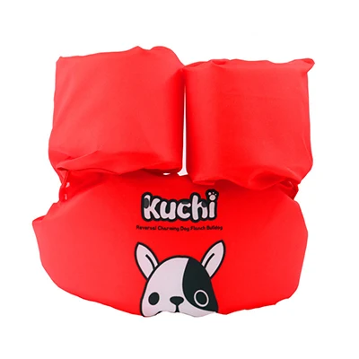 red dog YUYU float swim Flamingo pool float Child Swimming Vest Life Jacket Kid float swim pool Swim Arm Ring Safety Training float - Цвет: red dog