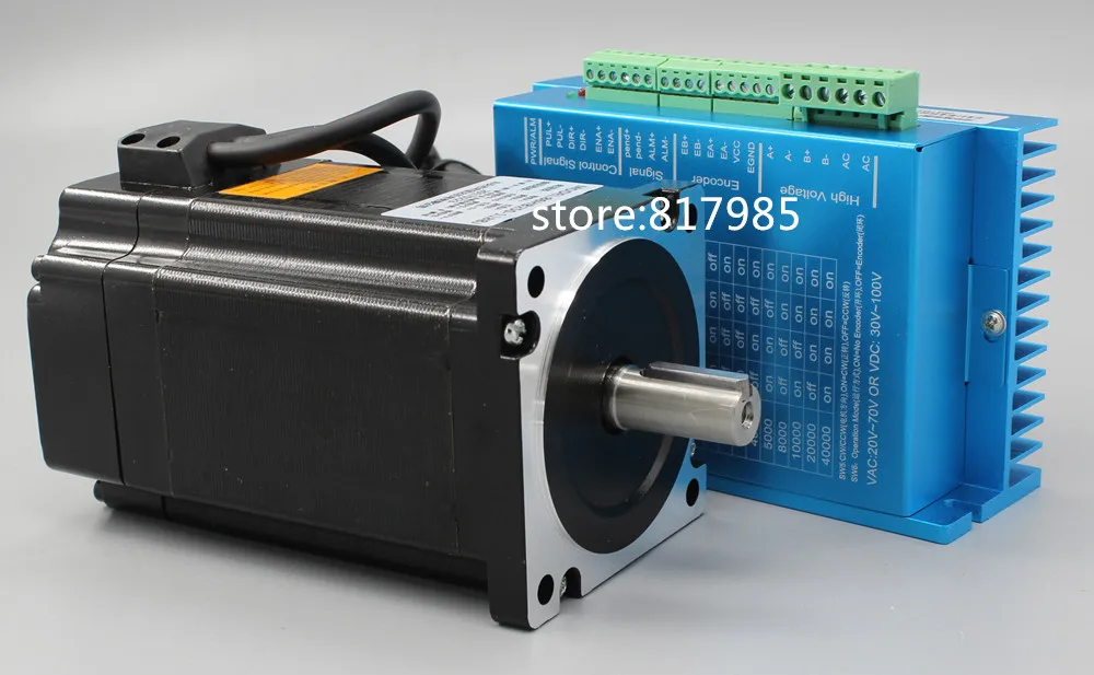 Шаговый двигатель с закрытым циклом постоянного тока 86HB шаговый 8.5N. m Nema 86